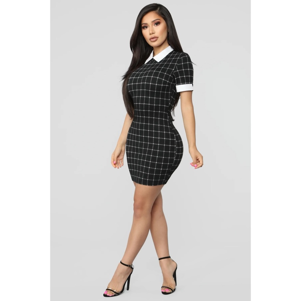 Women’s Plaid Mini Dress